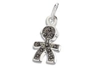 Pendente Le Bebé Donna I Pavè in Oro bianco Diamante LBB080 - LBB080